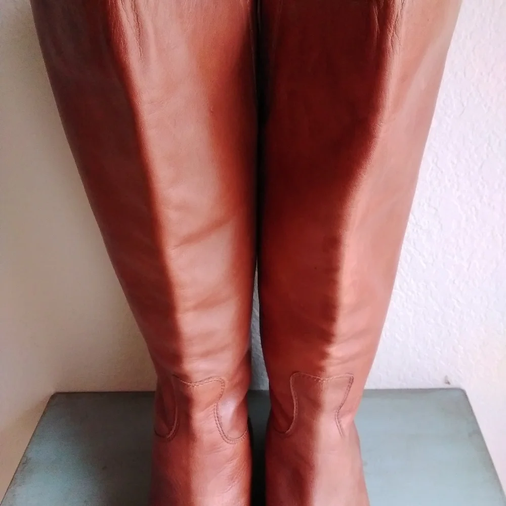 EUC Sam Edelman Womens Ryan Leather Riding Boots sz.8.5 - Picture 4 of 13